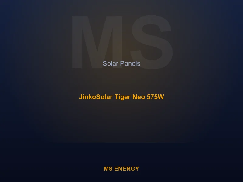 JinkoSolar Tiger Neo 575W