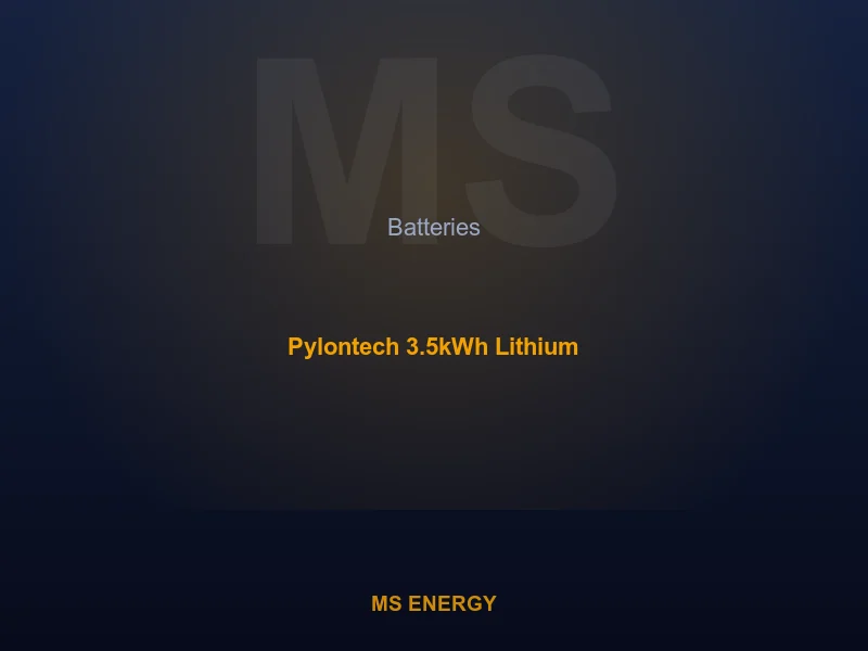 Pylontech 3.5kWh Lithium